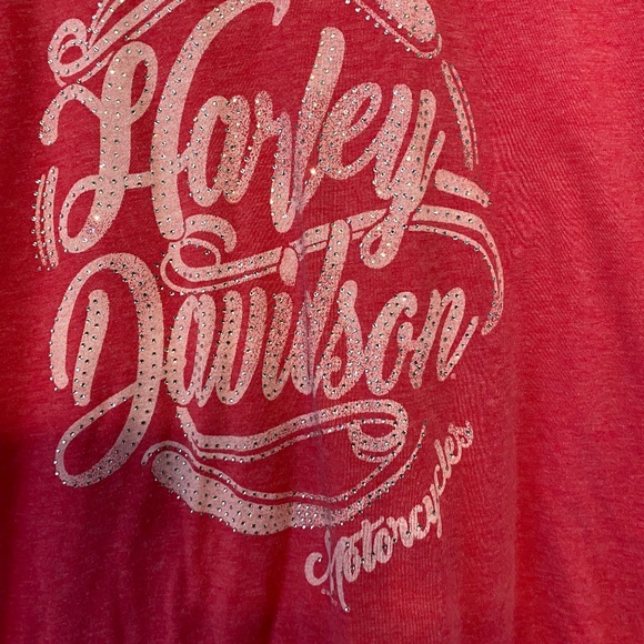 Red Harley Davidson 2x short sleeve shirt - Picture 1 of 5